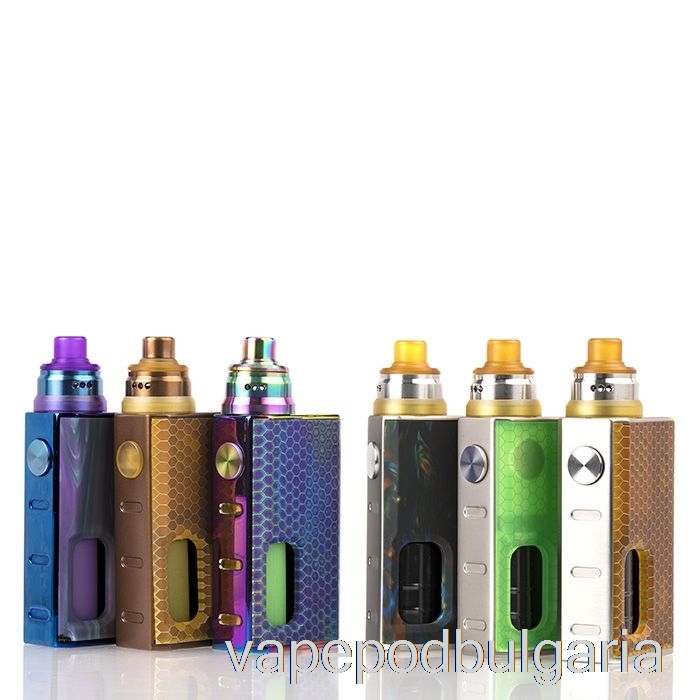 Vape Течности Wismec Luxotic Bf 100w стартов комплект черна смола от пчелна пита